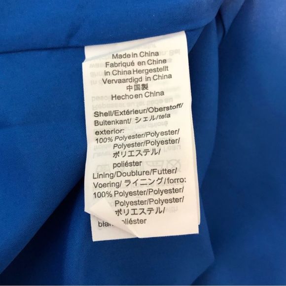 J. Crew Blue Floral Tropical Paradise Floral Short Sleeve Faux Wrap Dress sz 10 - Picture 12 of 15